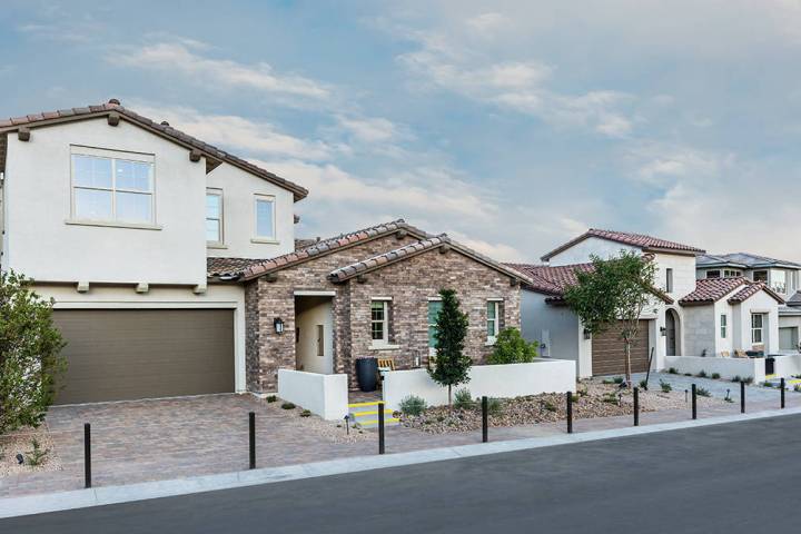 Toll Brothers has opened its Acadia Ridge neighborhood in Redpoint in Summerlin West. (Summerlin)