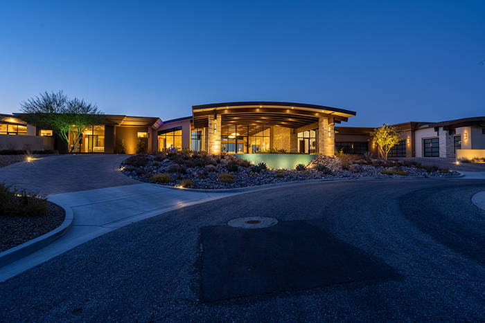The Ascaya home sits on more than two acres. (Sun West Luxury Realty)