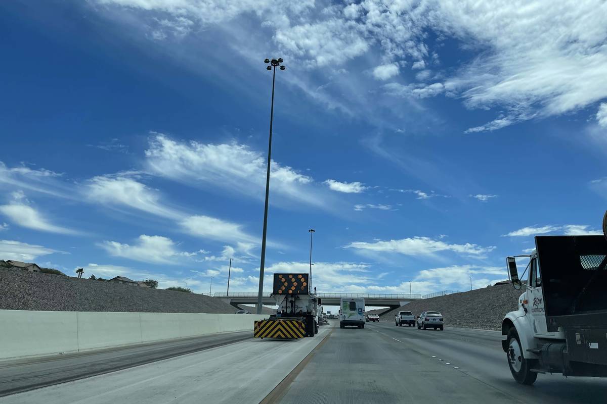 Repaving of the 215 Beltway between Windmill Lane and Pecos Road is set to begin June 20, 2021. ...