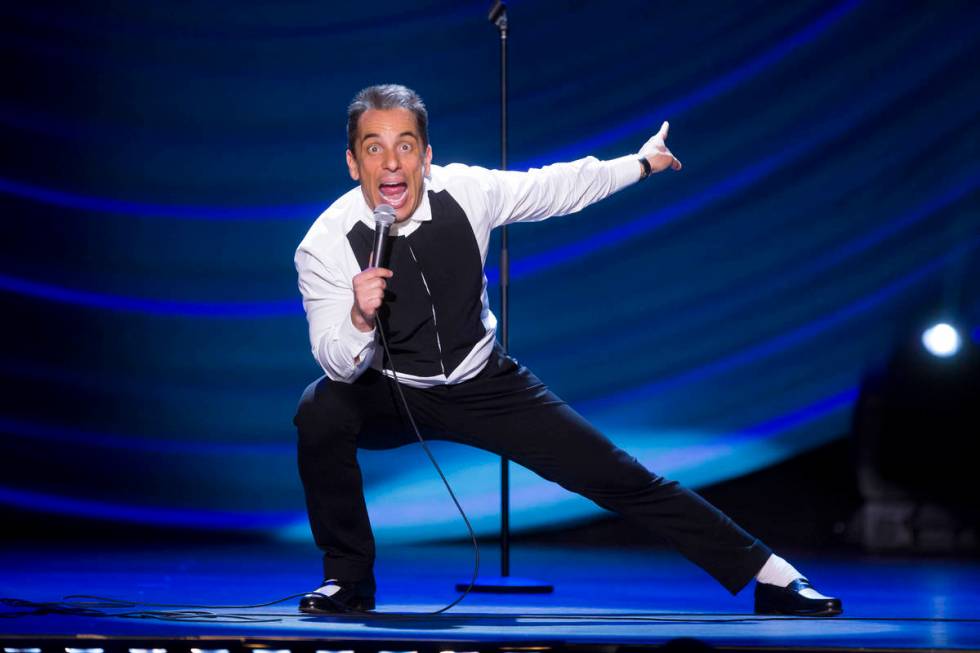 Sebastian Maniscalco is shown at the Beacon Theater in New York on May 6, 2016. (Todd Rosenberg ...