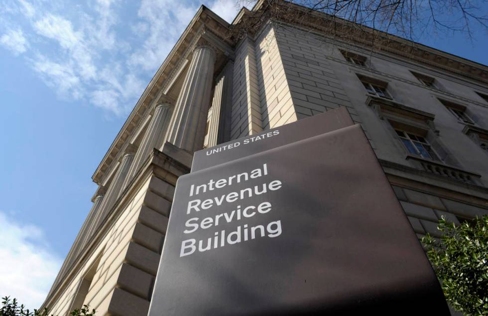 FILE - In this photo March 22, 2013, file photo, the exterior of the Internal Revenue Service ( ...