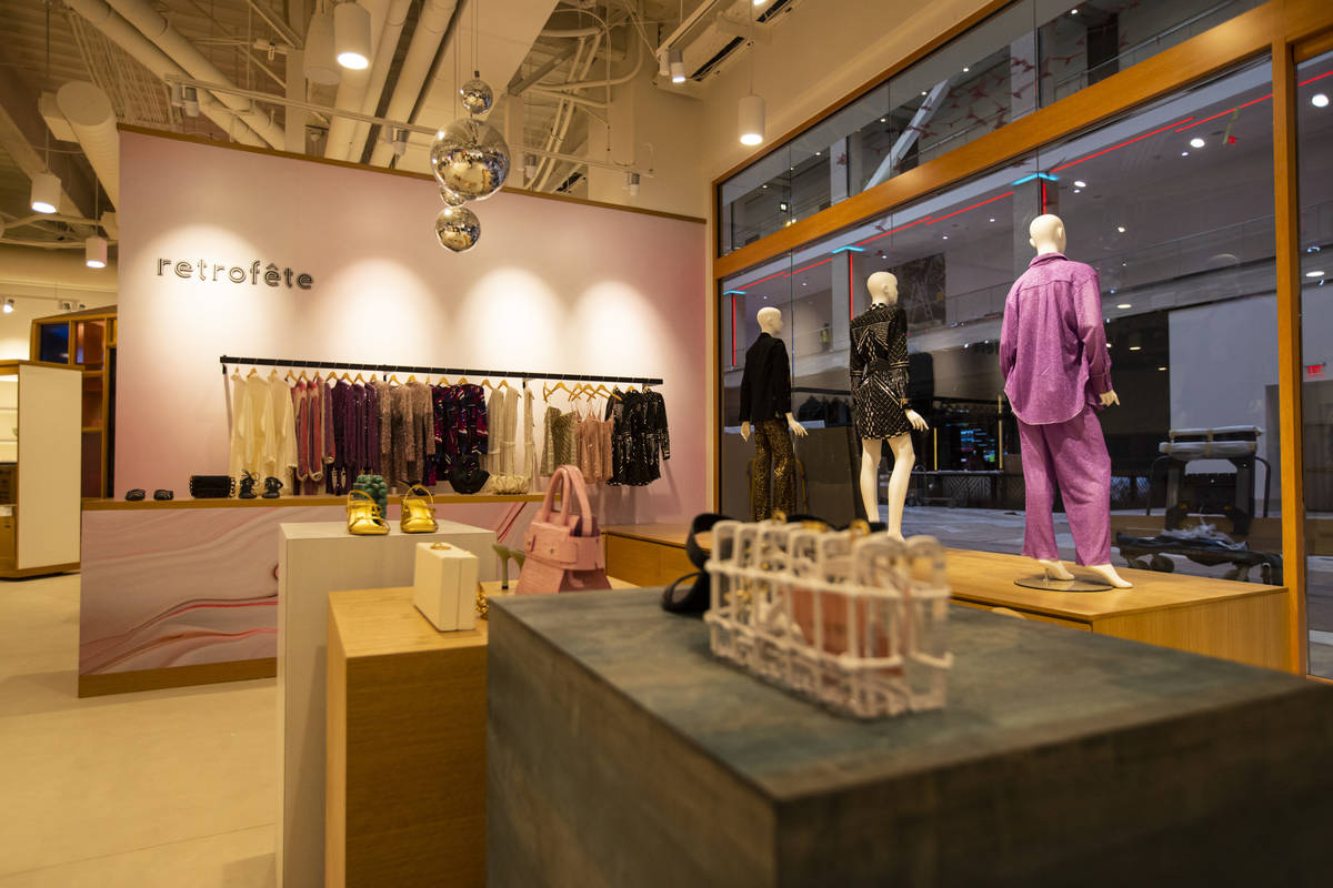 A view inside of the Fred Segal store at The District during a tour of Resorts World ahead of i ...