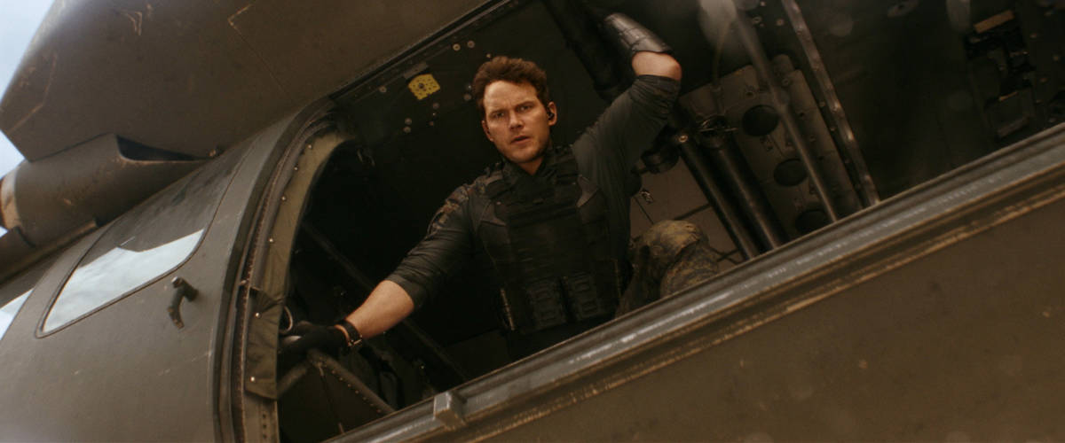 Chris Pratt stars in "The Tomorrow War." (Amazon Prime Video)