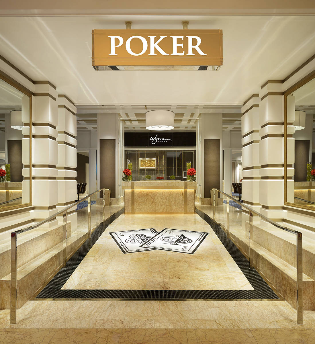 Wynn poker room, located inside Encore. (Barbara Kraft/Wynn Las Vegas)