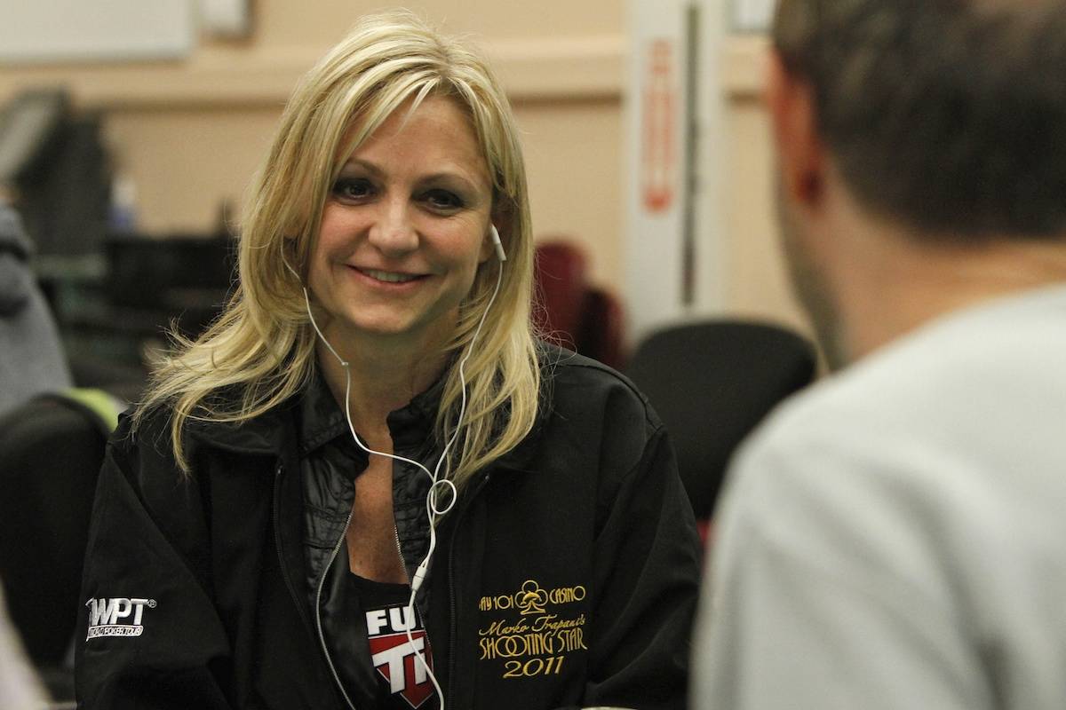 Jennifer Harman plays in a World Poker Tour event in an undated photo. (World Poker Tour)