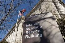 In this March 22, 2013, file photo, the exterior of the Internal Revenue Service building in Wa ...
