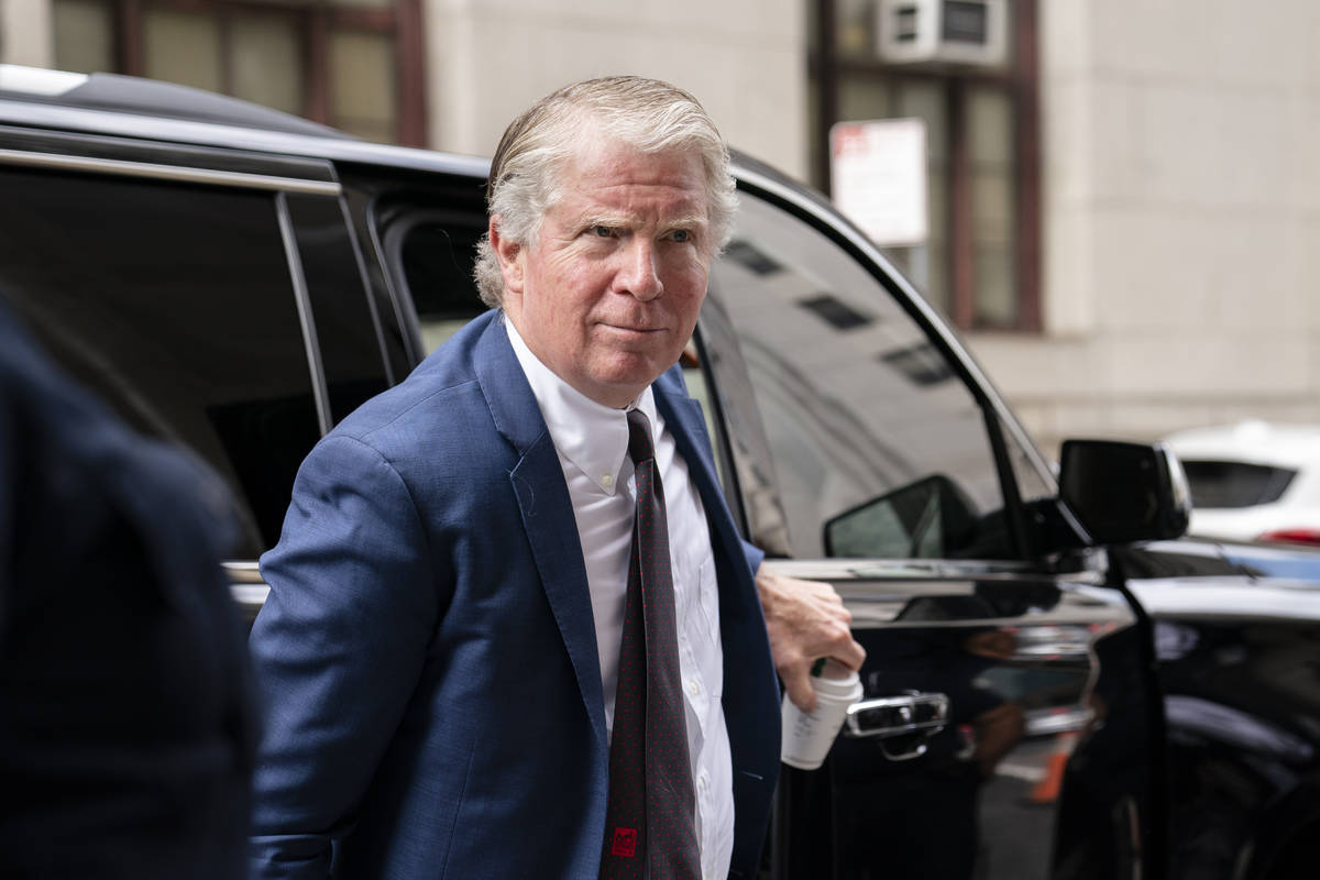 Cyrus Vance Jr., New York County District Attorney, arrives at New York State supreme court, Th ...