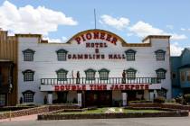 The Pioneer hotel-casino, seen in Laughlin in 2017. (Michael Quine Las Vegas Review-Journal)