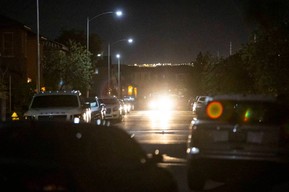 A view of the 700 block of Calamus Palm Place, where a 1-year-old girl and 4-year-old boy were ...