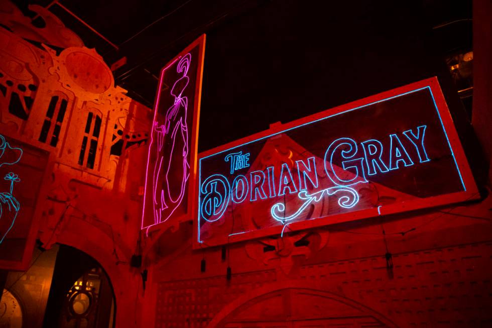 The tucked-away Dorian Gray room is one of many Easter eggs at Lost Spirits. (Chase Stevens/Las ...
