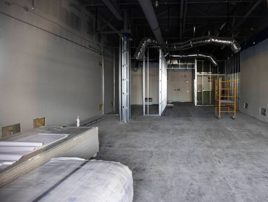 A vacant store at 9310 South Eastern Avenue is shown, on Friday, July 23, 2021, in Henderson. ( ...