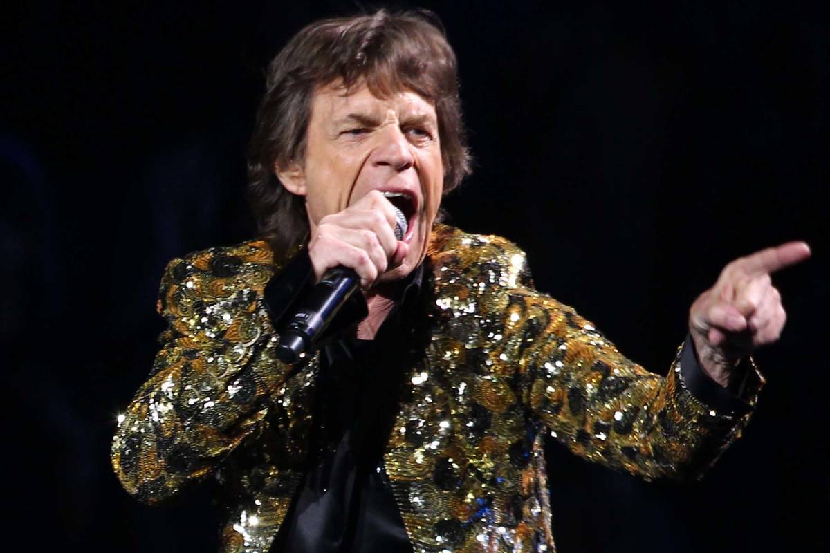 The Rolling Stones will be the fourth music act to headline Allegiant Stadium. (Chase Stevens/ ...