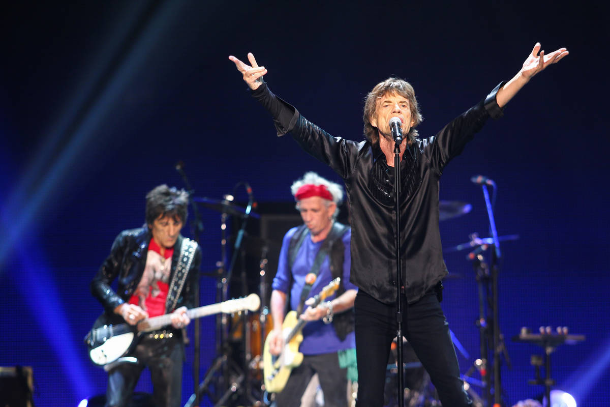 The Rolling Stones will return to Las Vegas for the time since 2016 in November. (Chase Stevens ...