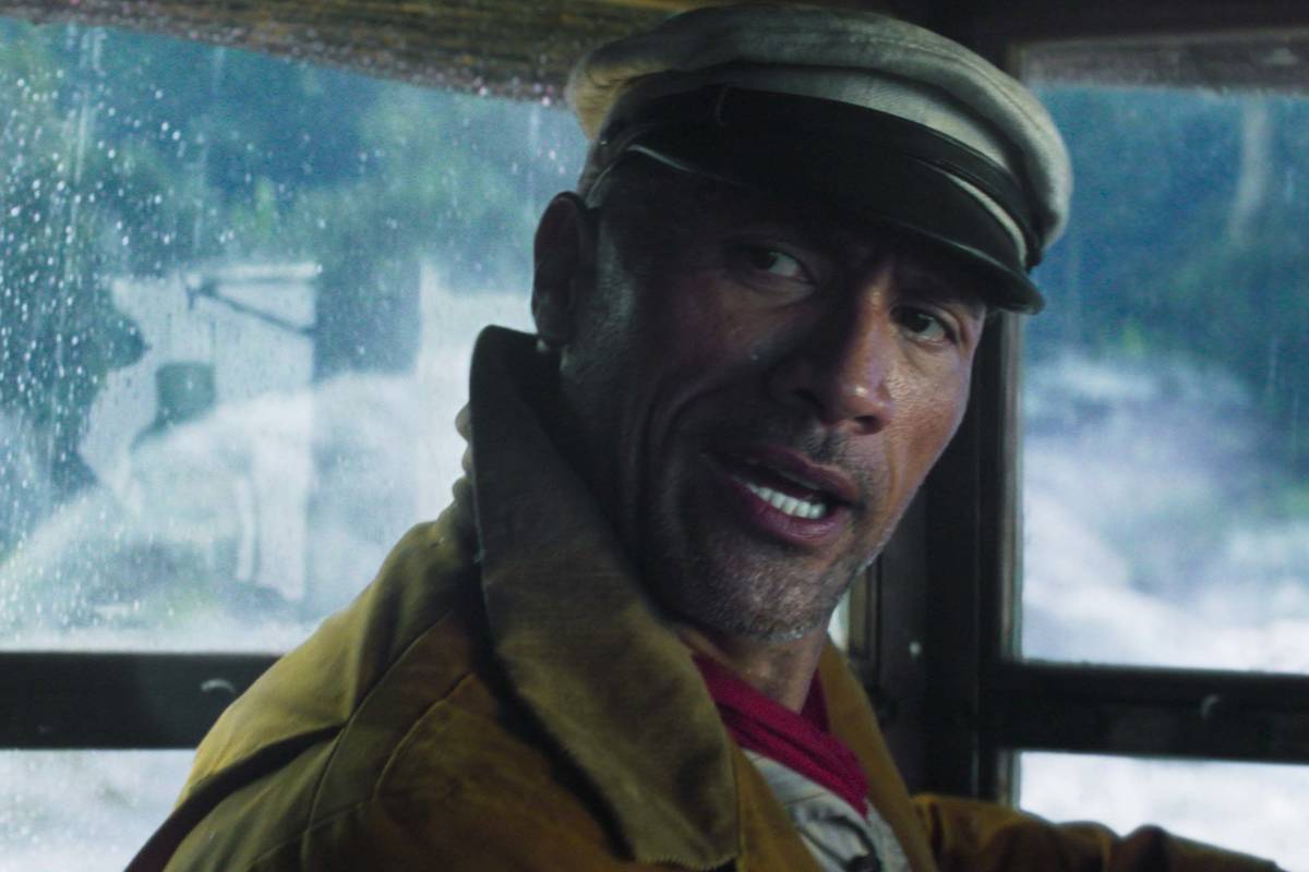 This image released by Disney shows Dwayne Johnson in a scene from "Jungle Cruise." ( ...