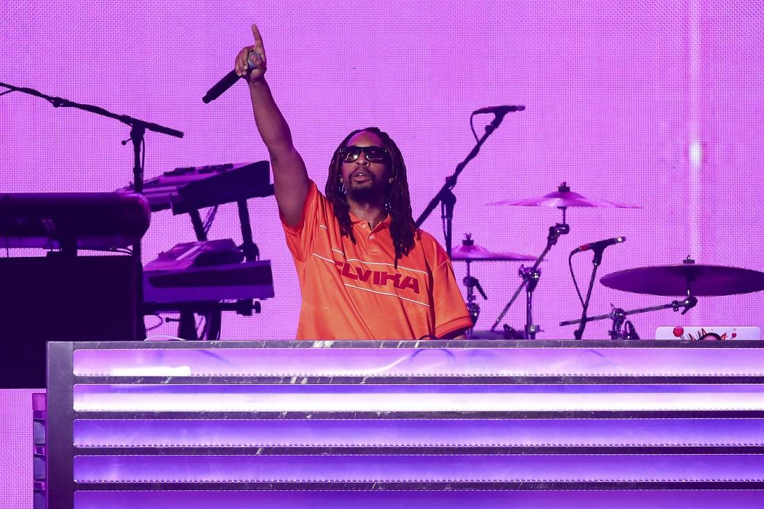 Lil Jon performs at the 2018 iHeartRadio Music Festival Day 2 held at T-Mobile Arena on Saturda ...
