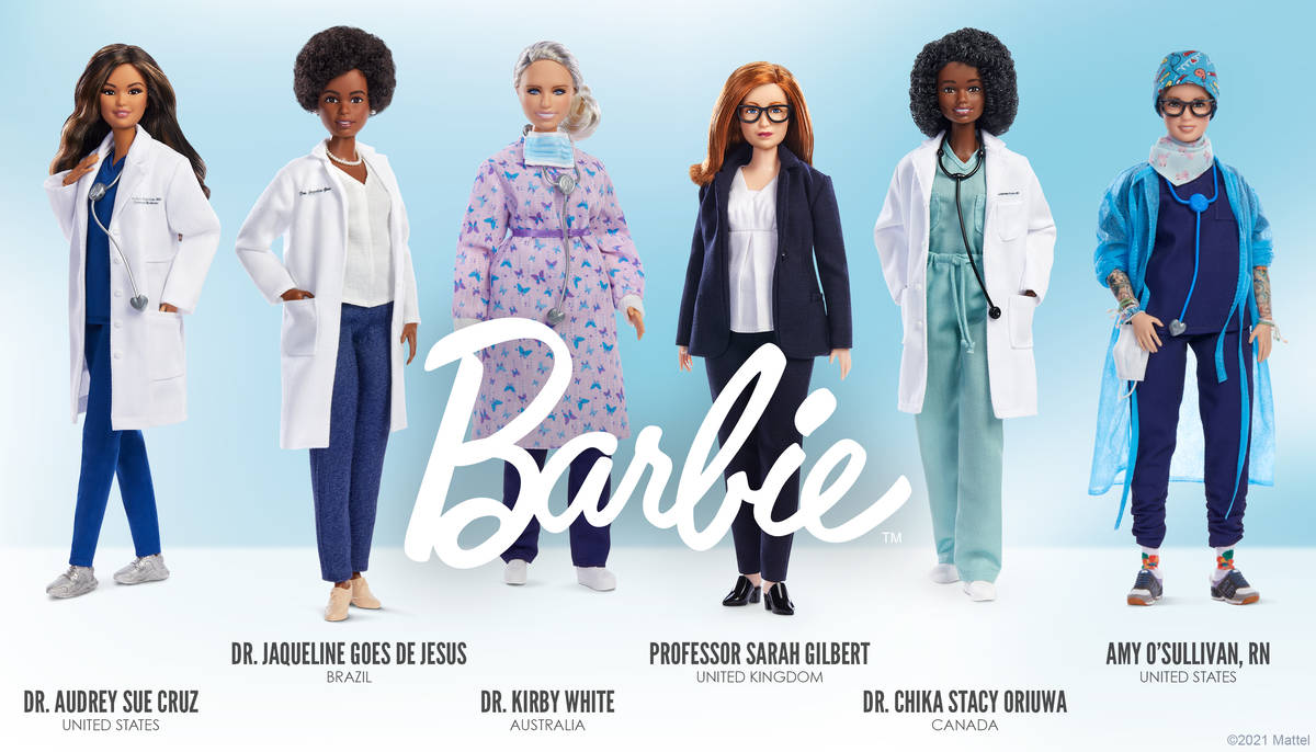 Barbie announced that the brand is spotlighting six women who are modern real-life heroes of th ...