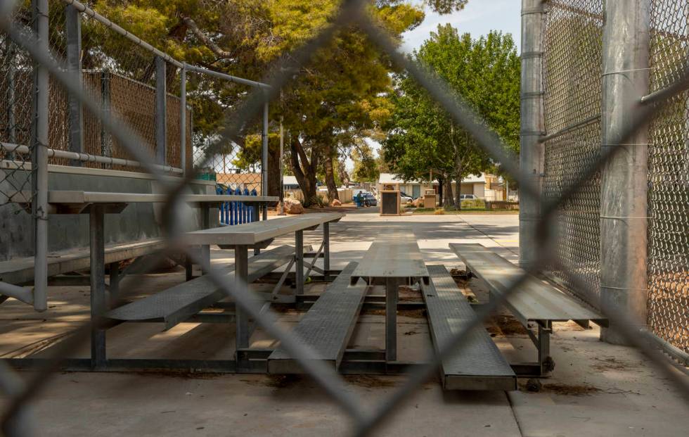 The ball field at Maslow Park near where Hector Perez was fatally shot near in a drive-by shoo ...