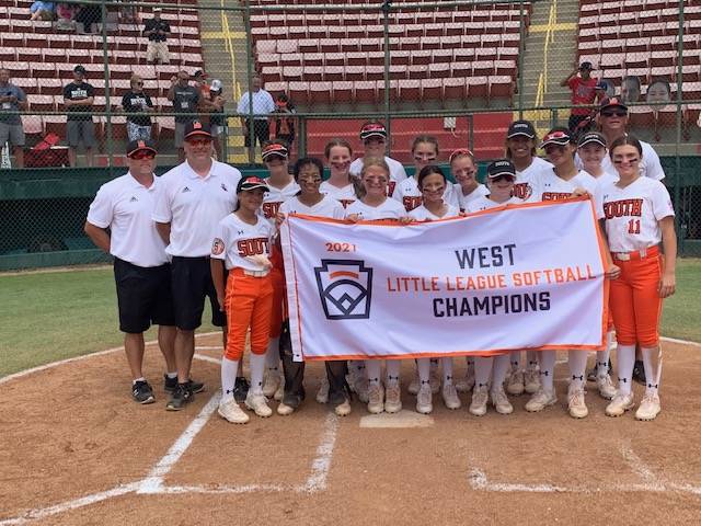 Summerlin South celebrates its West Region championship on July 30. Photo courtesy of Trisha Ch ...