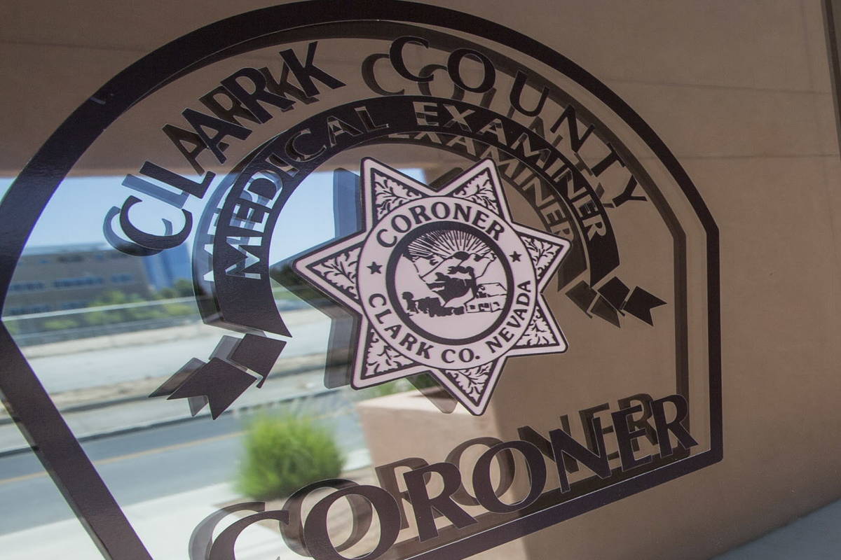 Clark County coroner’s office (Review-Journal file photo)