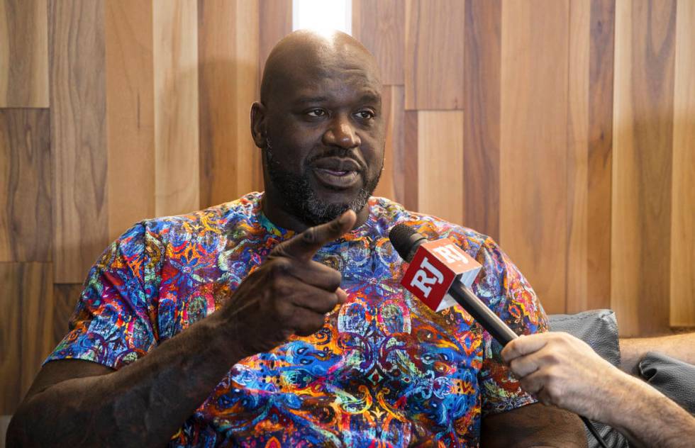 NBA legend Shaquille O'Neal talks about his upcoming charity gala “The Event,” fe ...