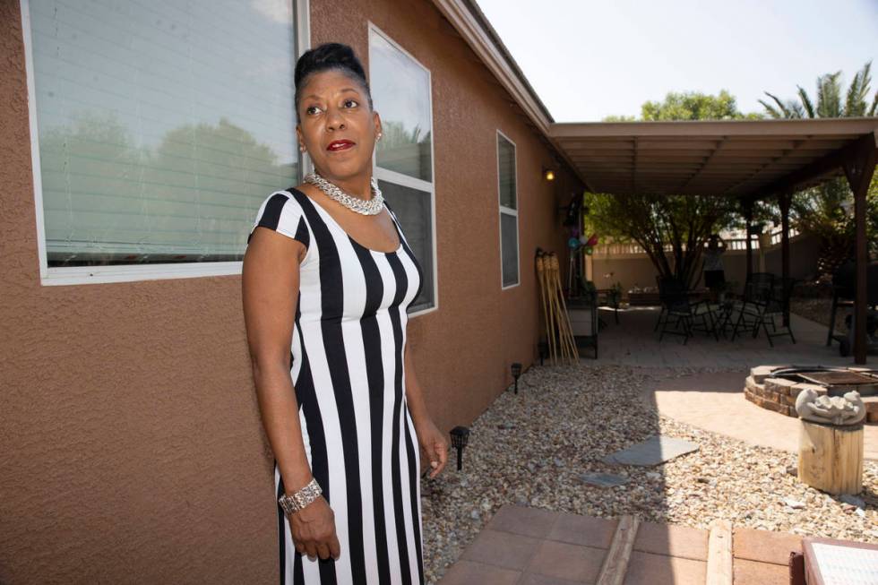 Teresa Washington gives a tour of her home in the Burson Ranch community in Pahrump, Wednesday, ...