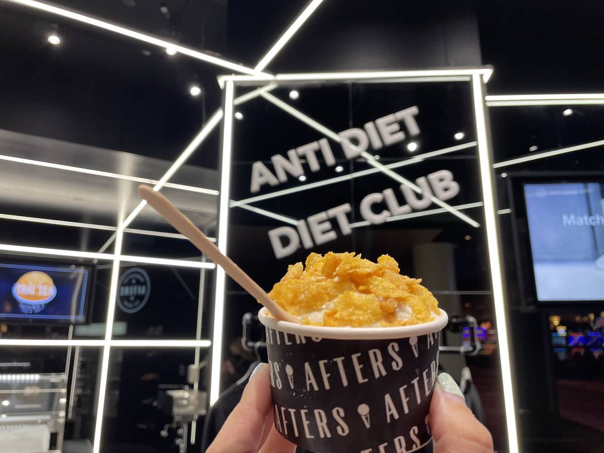 Afters Ice Cream is one of five new ice cream shops in Las Vegas. (Janna Karel/Las Vegas Review ...