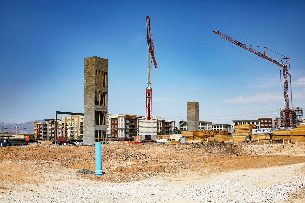 The construction site of a future senior housing development by Sparrow Partners in southwest L ...