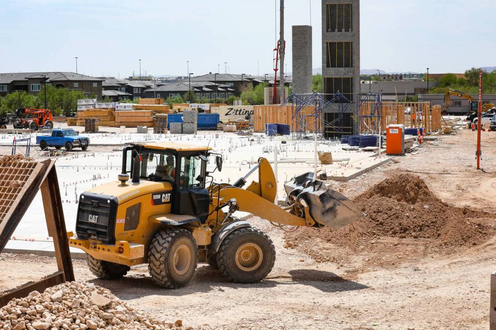 The construction site of a future senior housing development by Sparrow Partners in southwest L ...