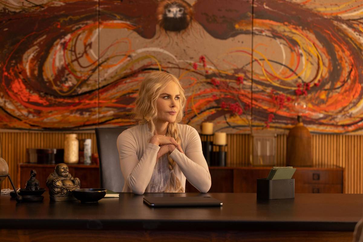 Nicole Kidman stars in Hulu's new series "Nine Perfect Strangers." (Vince Valitutti/Hulu)