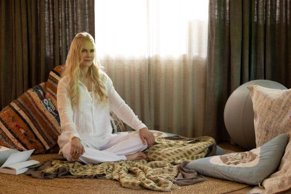 Nicole Kidman is "Masha" in Hulu's new limited series "Nine Perfect Strangers." (Vince Valitutt ...