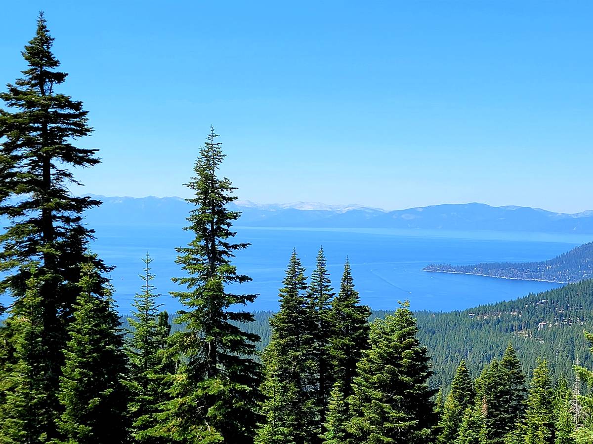 The Old Mount Rose Highway and Incline Flume trails offer outstanding views of Lake Tahoe, even ...