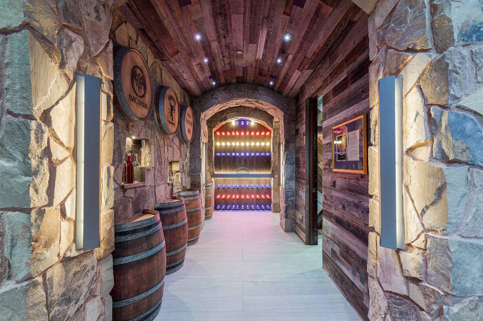 The wine cellar. (The Ivan Sher Group)