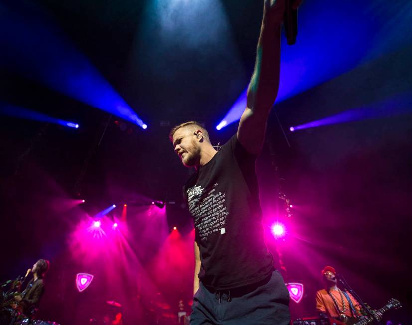 Imagine Dragons frontman Dan Reynolds is an alum of Bonanza High School. (Las Vegas Review-Jour ...