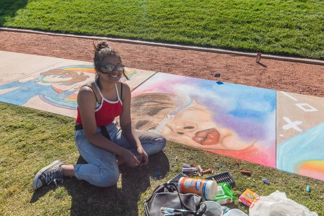 The fifth annual juried chalk art competition, Chalk & Cheers is planned for Sept. 25, at Skye ...
