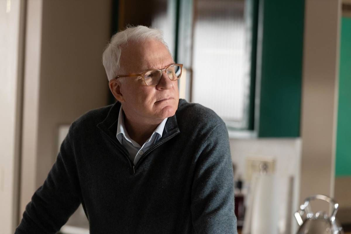 Steve Martin stars in "Only Murders In The Building," which debuts Aug. 31 on Hulu. (Craig Blan ...