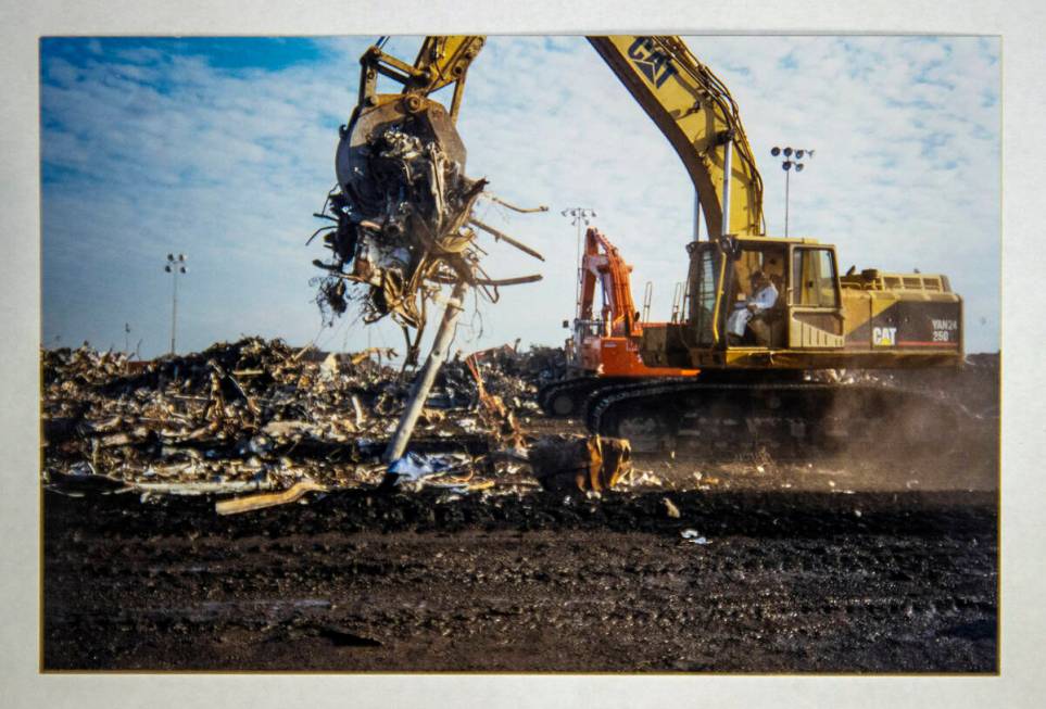 Another load is taken from the pile in an image by FBI Special Agent Tracy Dockery while workin ...