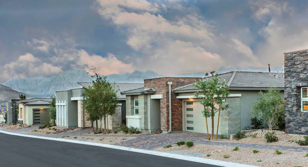 The newest neighborhood to open in the village of Stonebridge in Summerlin is Heritage by Lenna ...