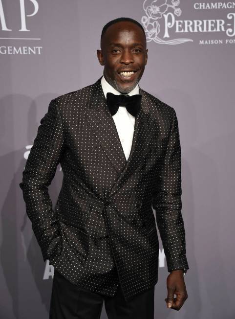 FILE - In this Wednesday, Feb. 7, 2018, file photo, Michael K. Williams attends the Fashion Wee ...
