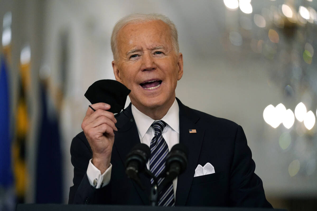 President Joe Biden. (AP Photo/Andrew Harnik, File