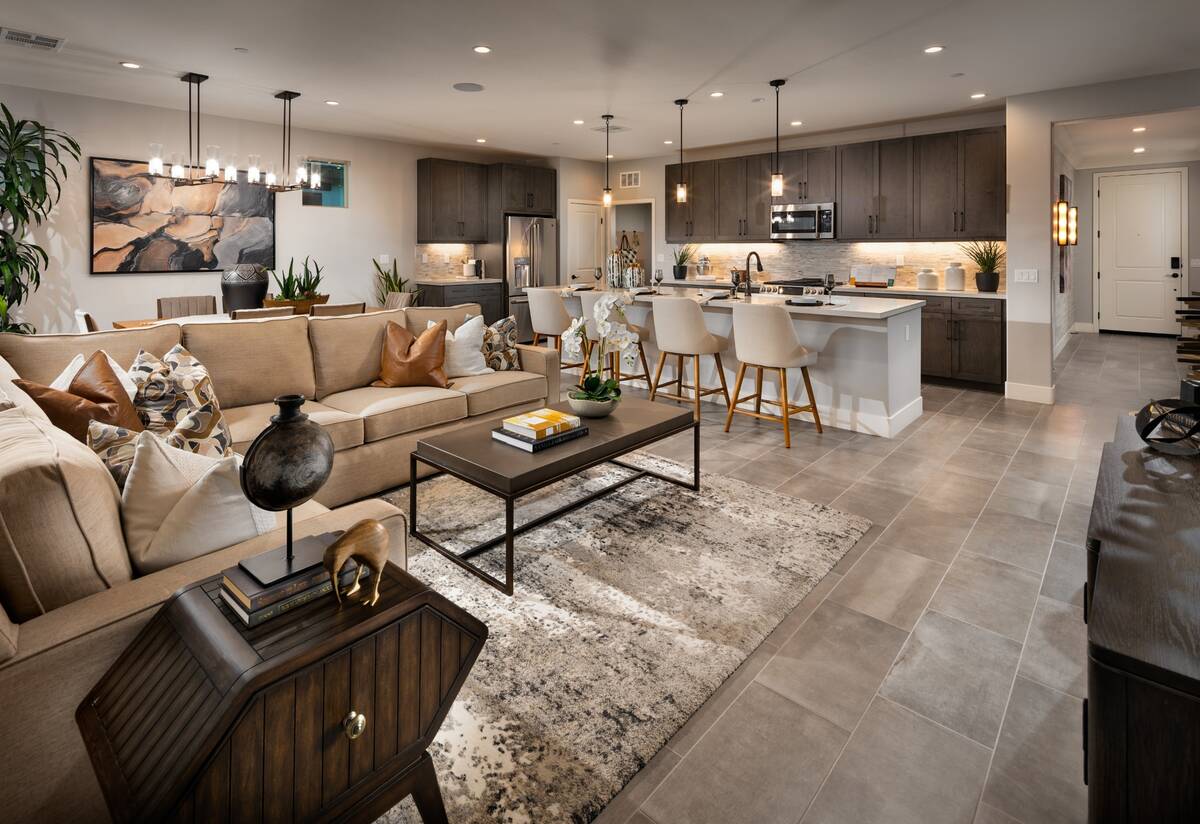 Trilogy Sunstone in the northwest Las Vegas Valley will host a grand opening of eight new model ...