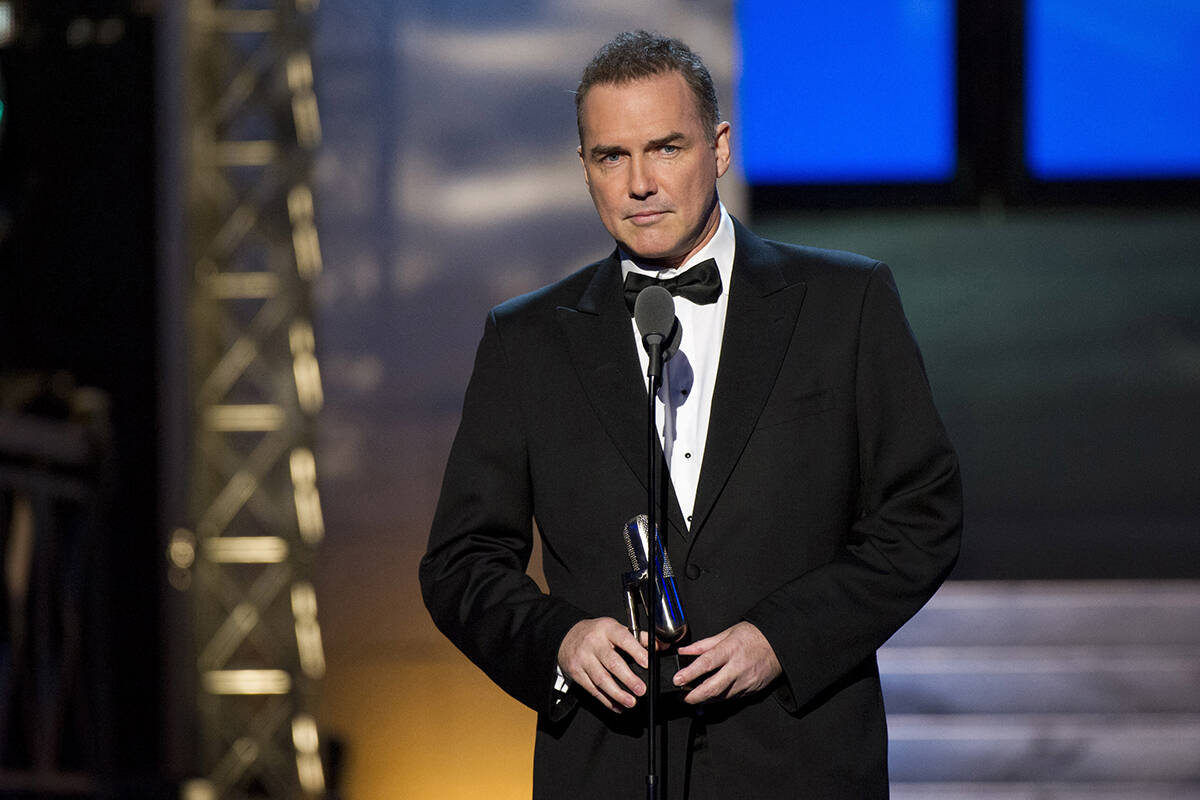 Norm Macdonald appears onstage at The 2012 Comedy Awards in New York, Saturday, April 28, 2012. ...