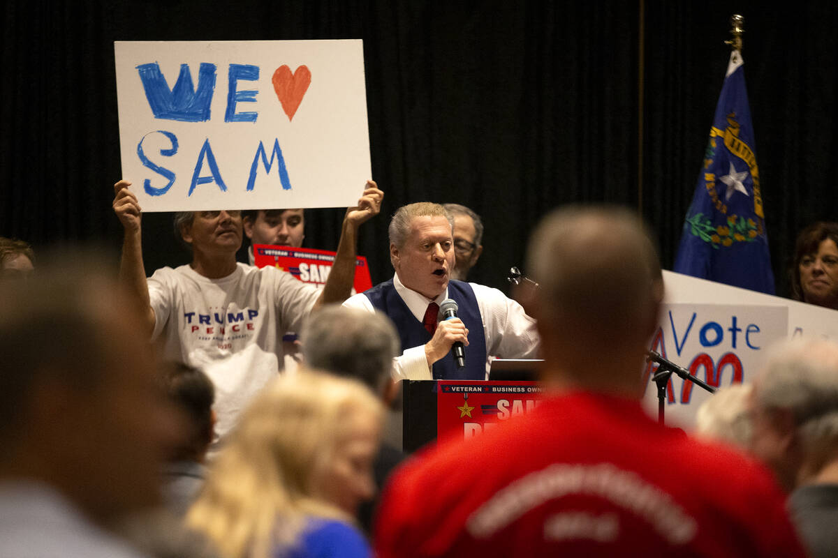 Wayne Allyn Root, a conservative radio host, speaks during the "Fight for Freedom" Ca ...