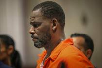 FILE - In this Sept. 17, 2019, file photo, R. Kelly appears during a hearing at the Leighton Cr ...