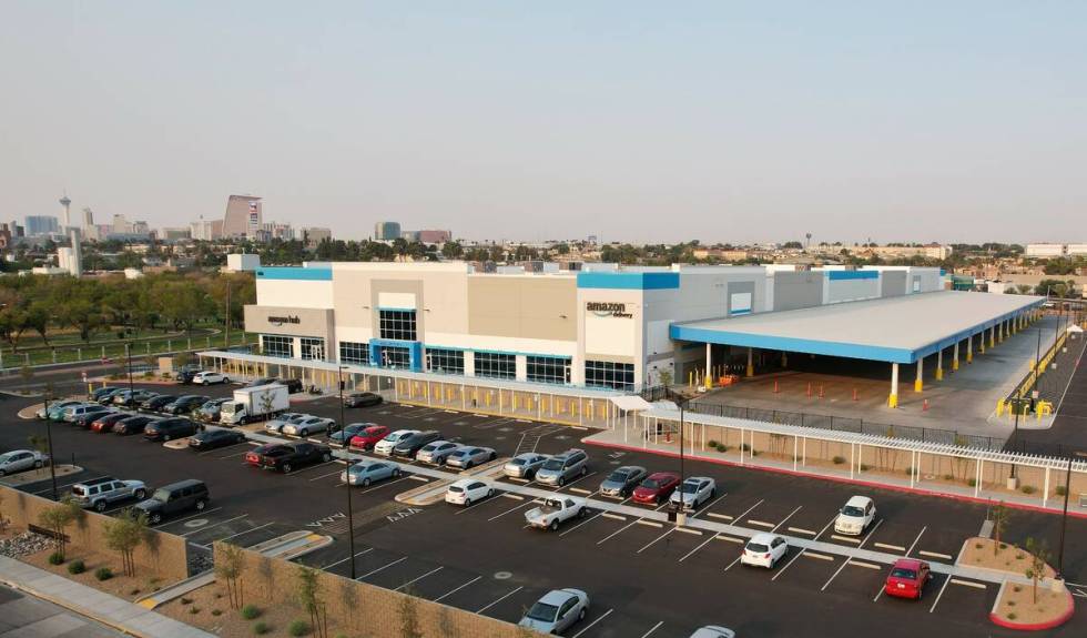 Amazon has opened a newly built distribution center at 650 E. Owens Ave. in North Las Vegas, se ...