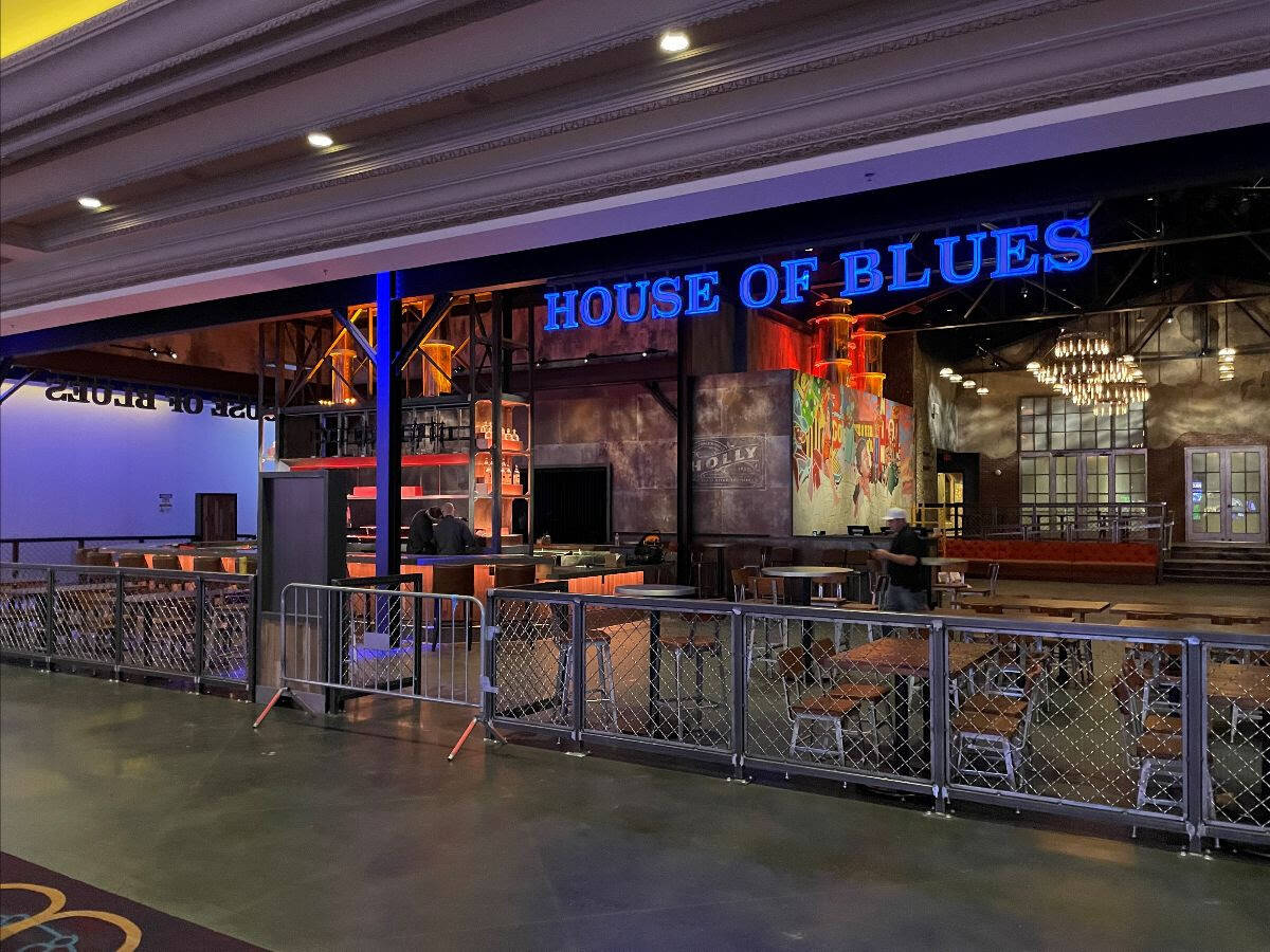A look at the refurbished House of Blues restaurant at Mandalay Bay. (House of Blues)