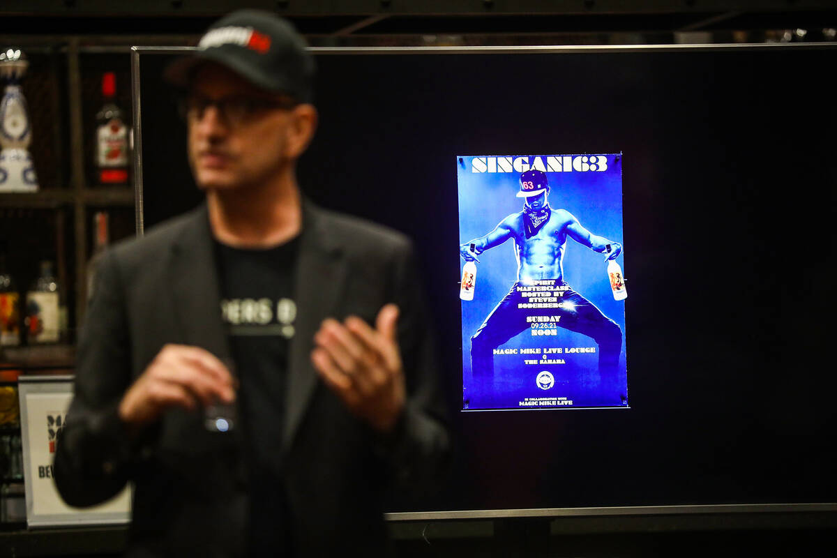 Oscar-winning director Steven Soderbergh talks about Singani 63, a liquor brand he launched, to ...