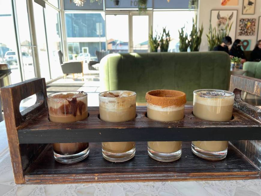 Seasonal flight has flavors perfect for fall (Janna Karel/Las Vegas Review-Journal)