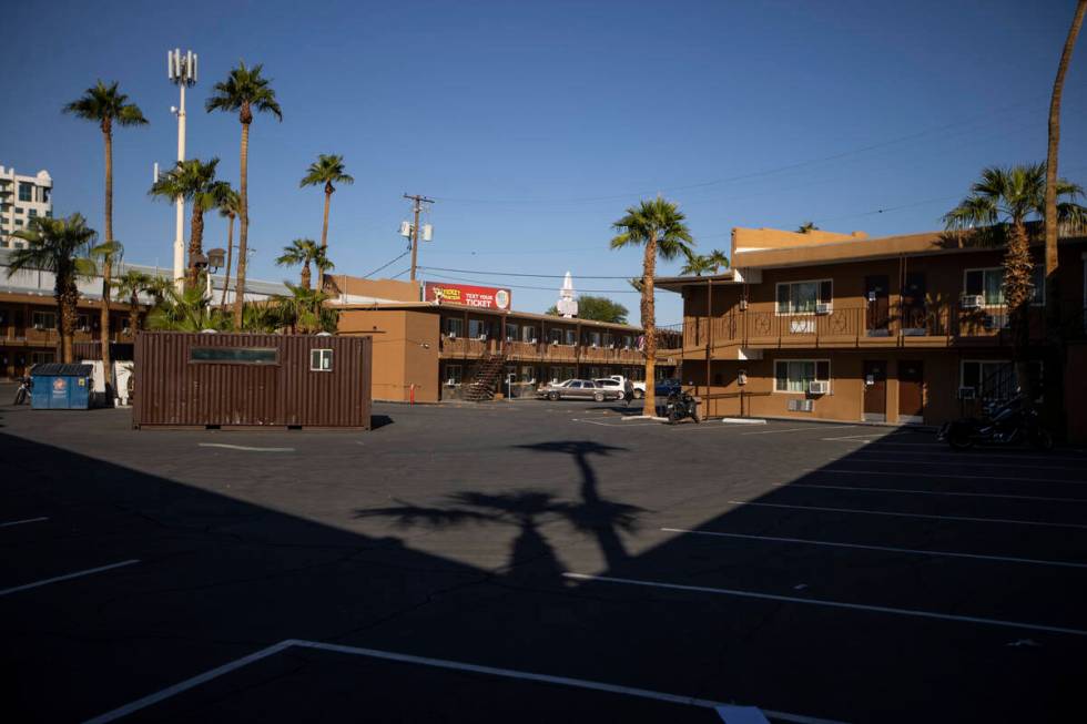 Share Village, an affordable housing community in Las Vegas is seen on Friday, Oct. 1, 2021. Sh ...