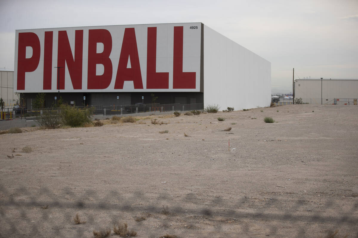 A vacant lot on Las Vegas Boulevard and adjacent to McCarran International Airport in Las Vegas ...