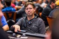 Layne Flack plays in a World Poker Tour event in Durant, Oklahoma, in 2018. (Joe Giron/World Po ...